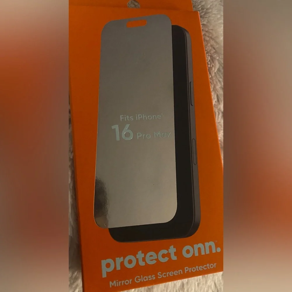 ONN MIRROR SCREEN PROTECTOR for iPhone 16 Pro Max